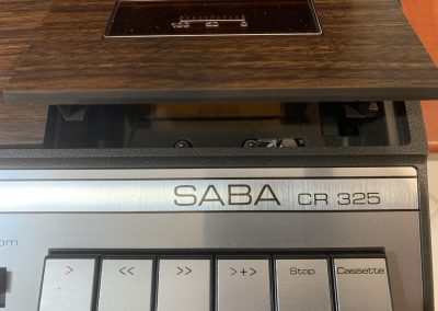 1972 Saba Casseten-Recorder CR 325H - IMG_5162